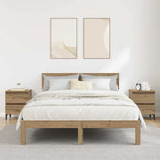Armadio da Notte 2 pz Rovere artigianale 40 x 35 x 50 cm 871921