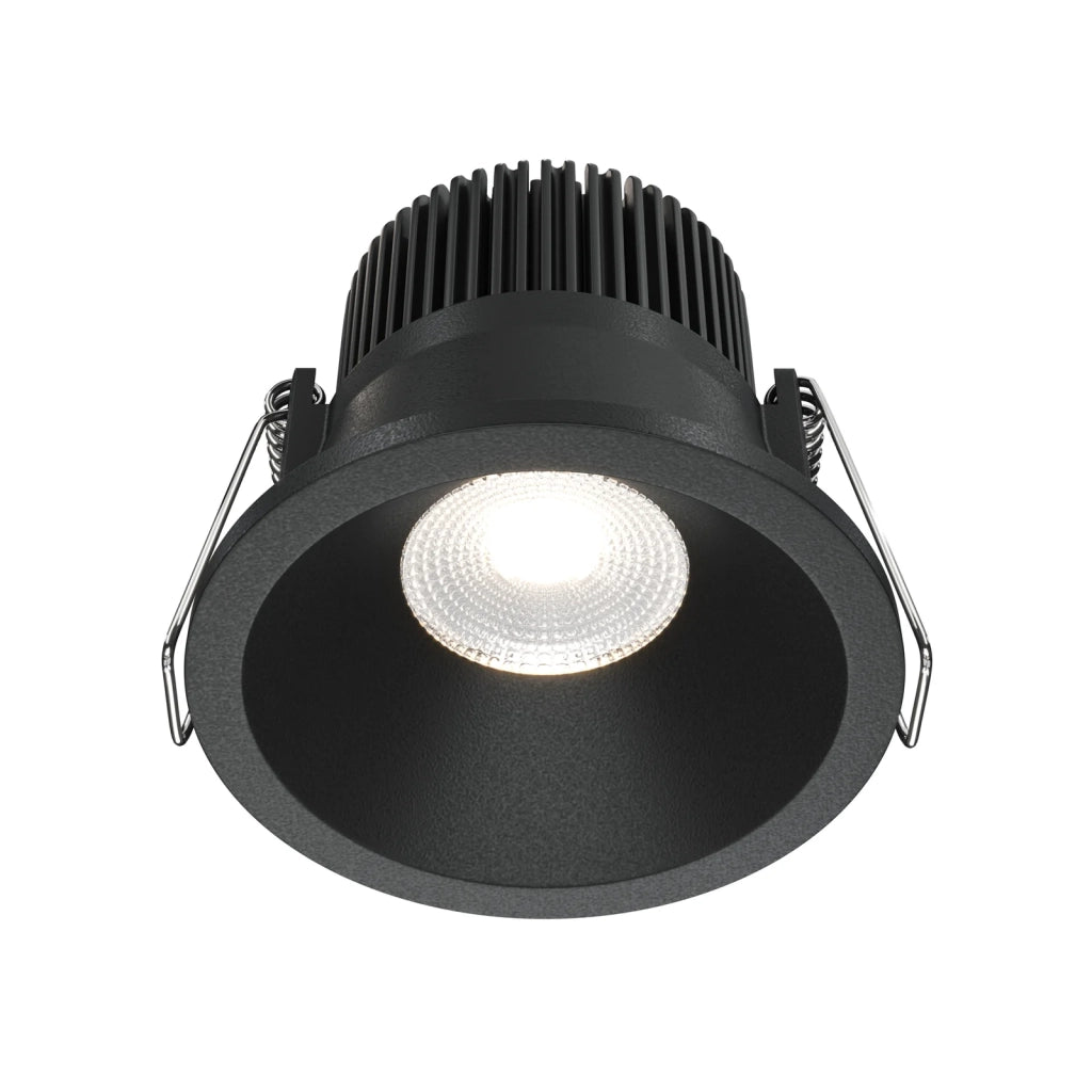 Maytoni Lampada da Incasso Zoom 1 luce GU10 nero alluminio