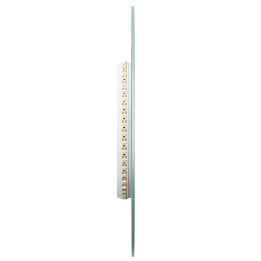Specchio da bagno LED Trasparente 60 x 25 cm vetro temperato 42045851