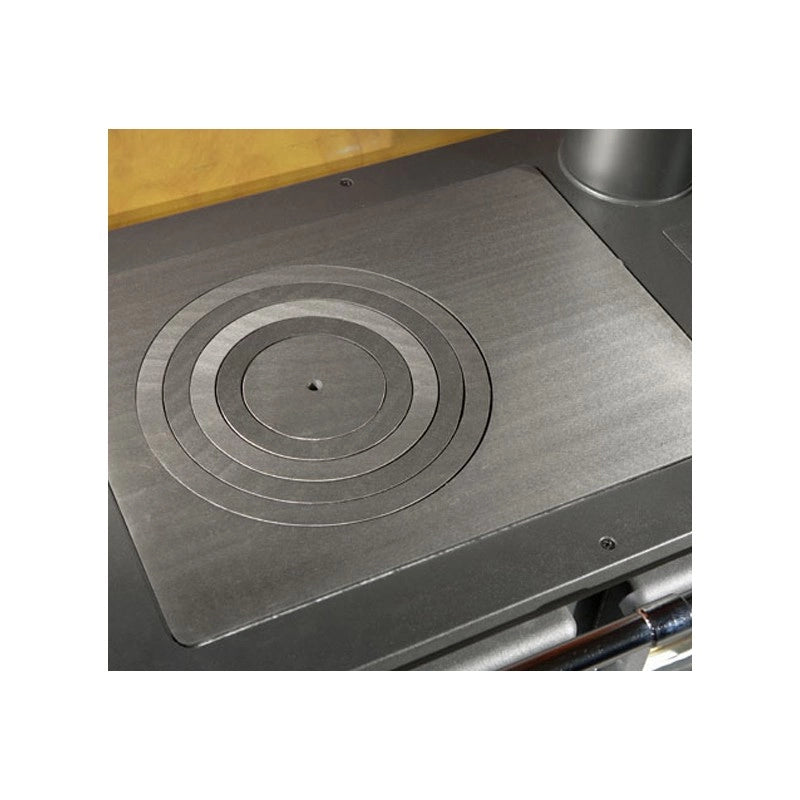 Cucina a Legna Nordica Rosetta BII Maiolica 7.2 Kw Bordeaux Mod. 7013140