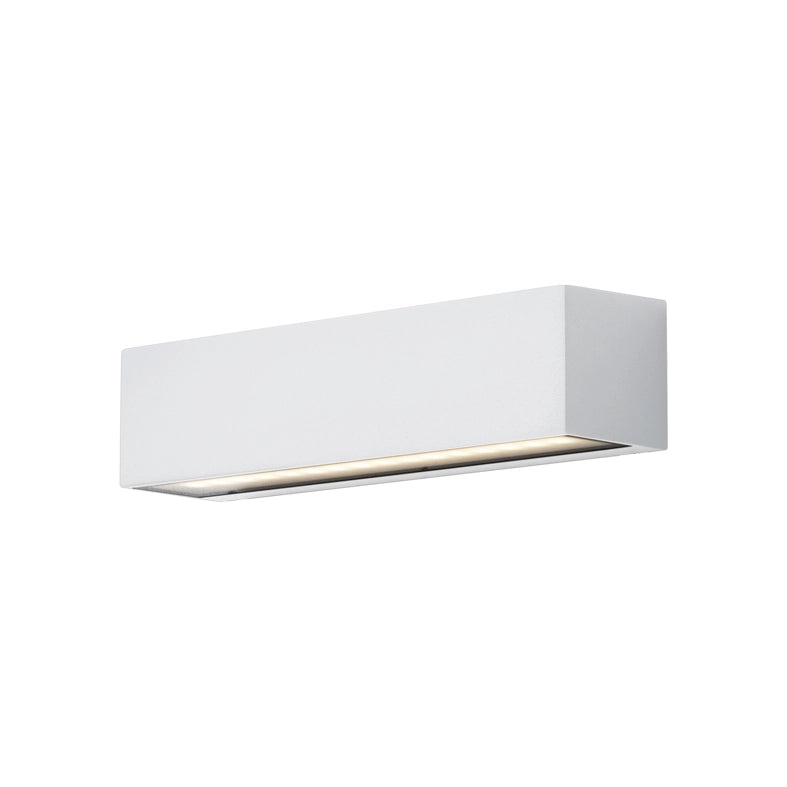 WILLY Applique Monoemissione a LED 7W, 3000K-4000K CCT Switch, IP54, Struttura Bianca in Alluminio pressofuso - Rossini Illuminazione