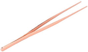 Clip per alimenti in metallo - Pincetta da cucina 30 cm - Manico ergonomico - Punta a guscio - Otre utili per conservazione