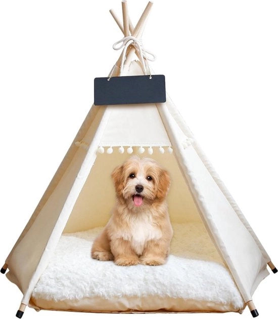 Tenda per Animali con Cuscino di Plush Comfortevole