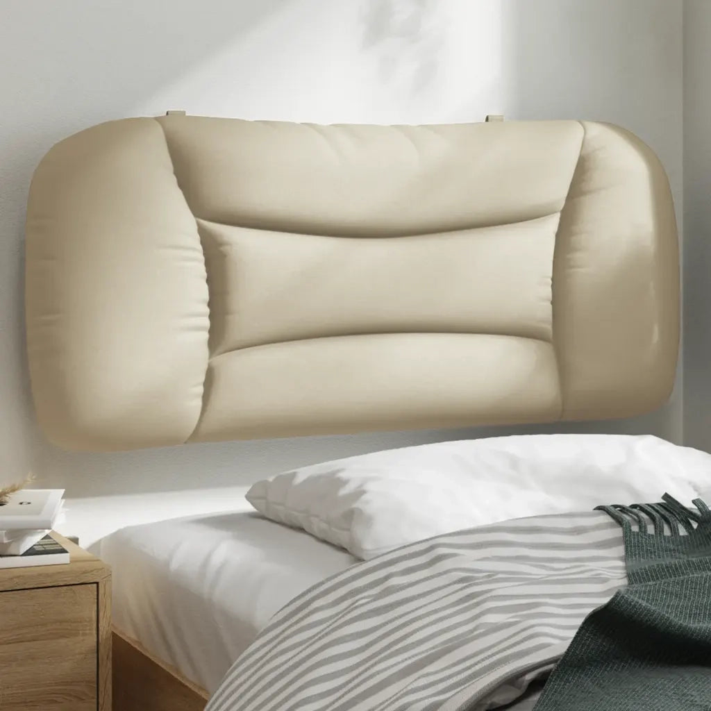 Cuscino Testiera Hvar Crema 90 cm in Tessuto CFW9673331