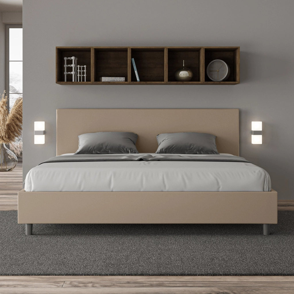Letto Matrimoniale 160x190 cm con Rete Adele Tortora