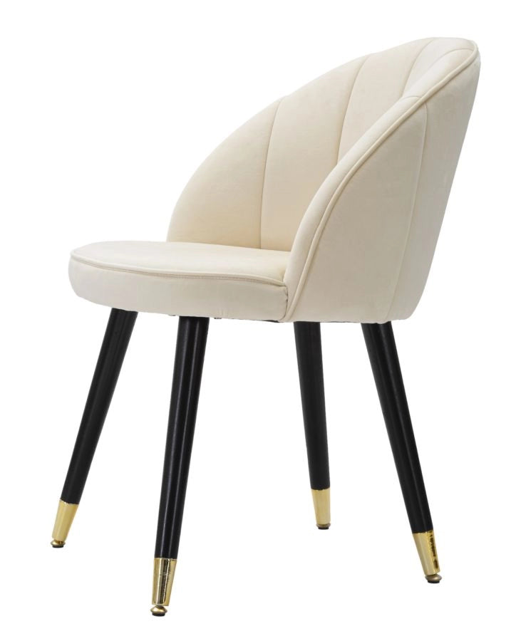 SEDIA LOTY CREMA CM 57X58X80