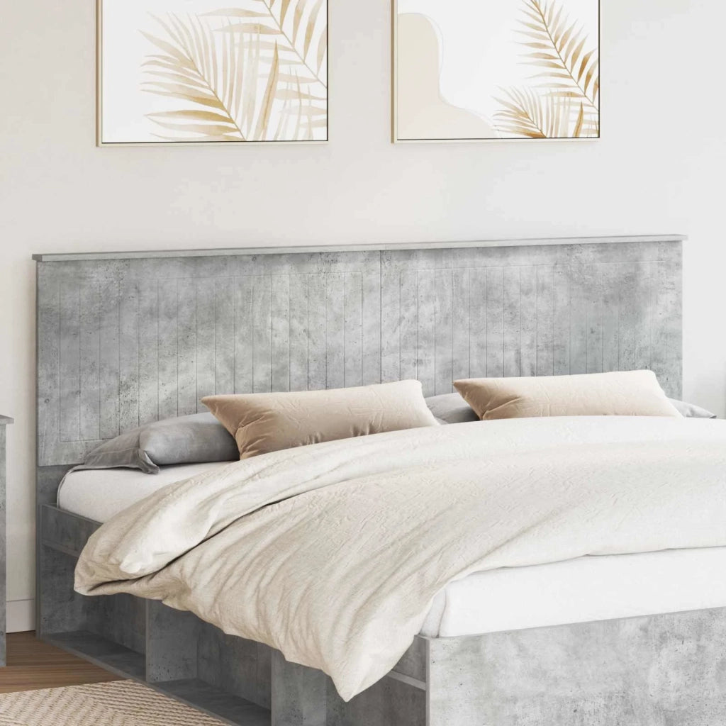 Testiera Grigio cemento Legno ingegnerizzato 887718