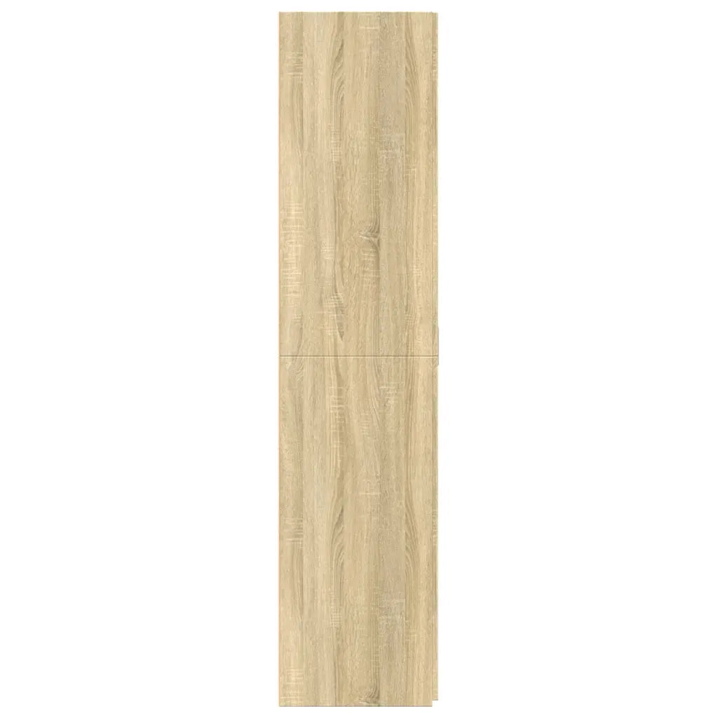 Credenza Rovere Sonoma 80x42,5x185 cm in Legno Ingegnerizzato 3281436