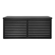Box Porta-Cuscini Dubrovnik in Plastica Nera — 146,5×61×64,5 cm 490L