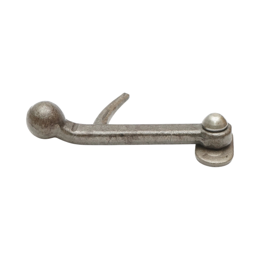 Chiusura a saracinesca del rimorchio destro con sfera e occhio 155x70x30mm
