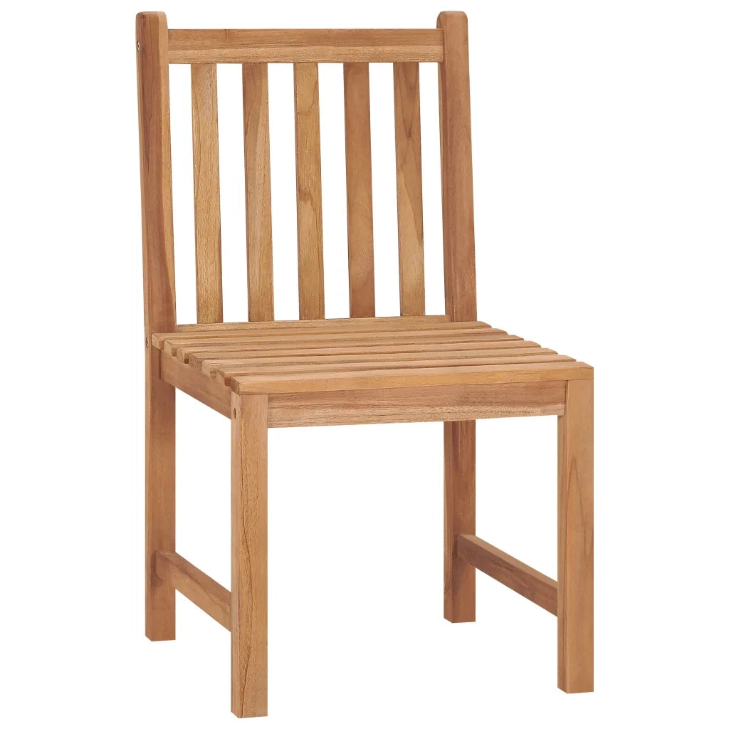 Set da Pranzo per Giardino 5 pz in Legno Massello di Teak cod mxl 51699