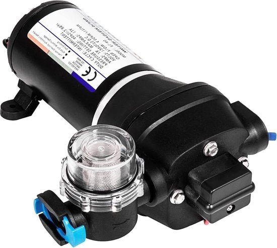 Pompa ad Altopressione a Diaframma FL-40 12 V 17 L/min Pompa ad Alta Pressione per Caravan, Barche, Motorhome, Giardino