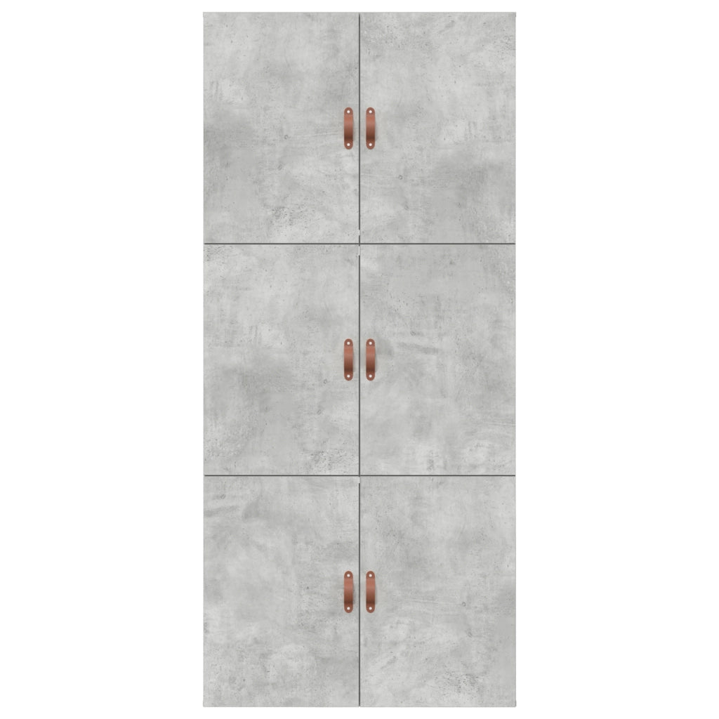 Struttura letto con contenitore Grigio Cemento 90x200 cm