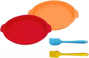 Set di Cottura per Diversi Desserts, Incl. Spazzola per Cottura e Spatola