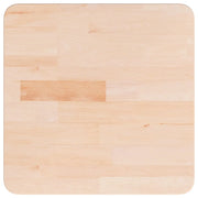 Piano Tavolo Quadrato 40x40x1,5 cm Massello Rovere Non Trattato 342914