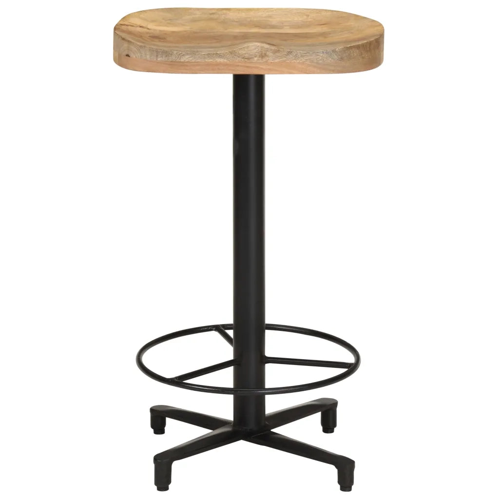 Sgabelli da Bar 2 pz 66 cm in Legno Massello di Mango cod mxl 66706