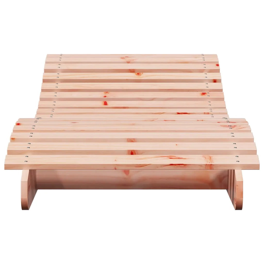 Lettino Prendisole 205x70x31,5 cm in Legno Massello di Douglas 832583
