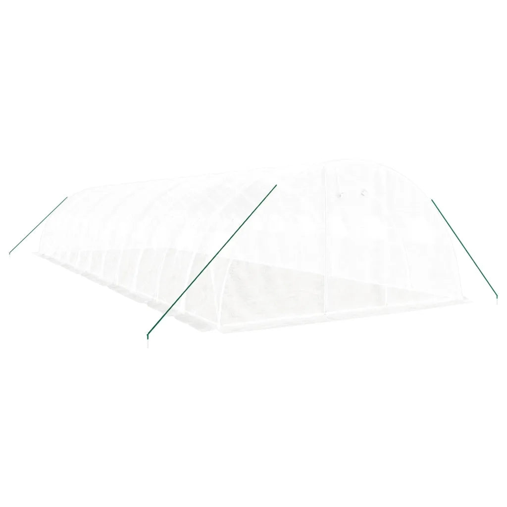 Serra con Telaio in Acciaio Bianco 48 mÂ² 12x4x2 mcod mxl 124657