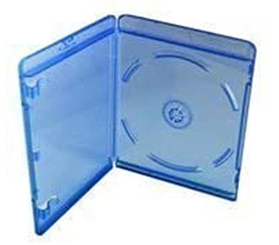Etichetta Blu-ray con chiusura Slanciata 11 mm - Custodia Blu-ray singola - Alta Qualità - Etichetta Blu-ray con Logo - Custodia Blu-ray