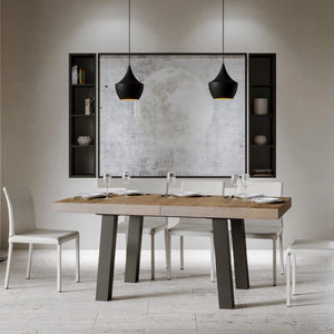 Tavolo Allungabile 160-264x90x77 cm Bridge Noce