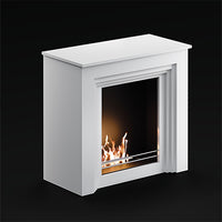 Camino a Bioetanolo da Pavimento 70x30x72 cm 2000W 1L Falcade Bianco