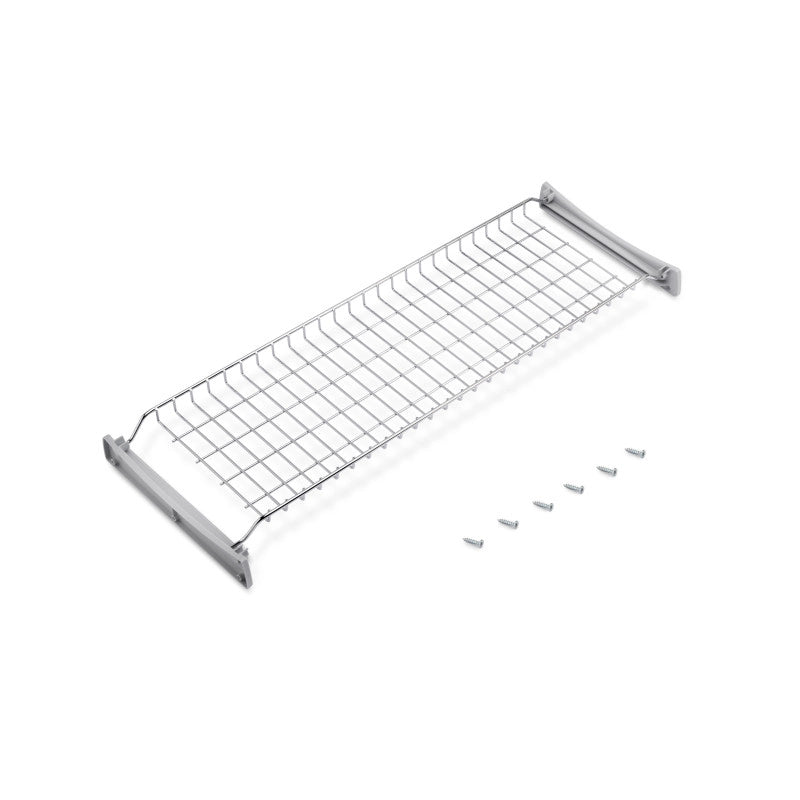 Contenitore per la raccolta differenziata da montare sul fondo ed estraibile manualmente in cucina 2x15lt, Grigio antr..