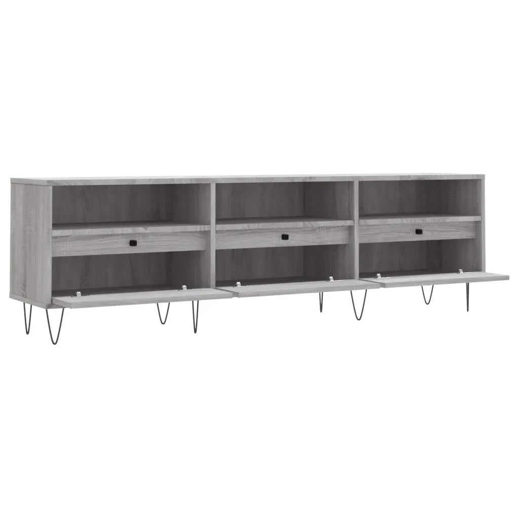 Mobile TV | Armadietto TV | Mobile Porta TV Grigio Sonoma 150x30x44,5 cm Legno Multistrato