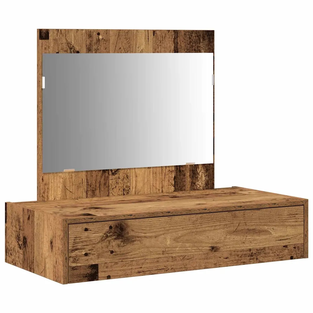 Tavolo da Trucco Marrone 83 x 40 x 70 cm Legno multistrato 865206