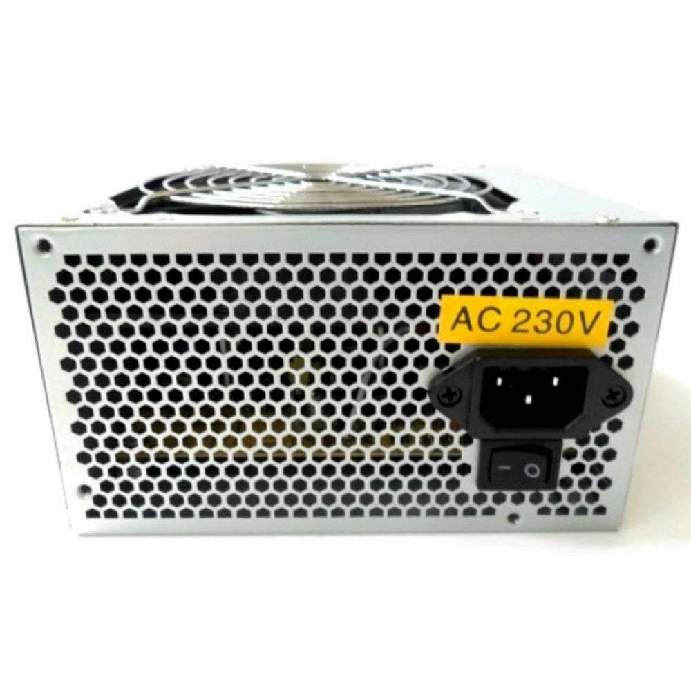 Trade Shop - Alimentatore Per Case Computer Pc Con Ventola Di Raffredamento Atxx 550w 20+4pin -