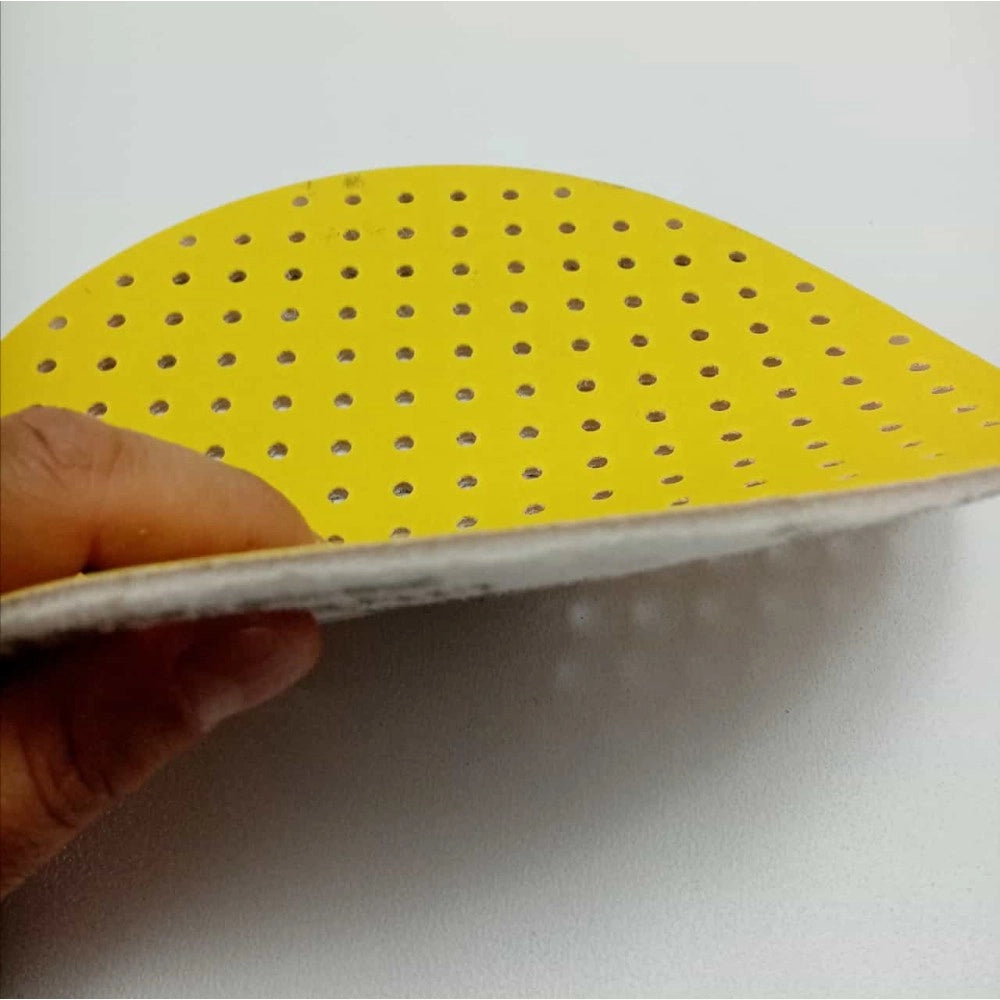 Benman grana 220 disco abrasivo per levigatrice per muri da 225mm con velcro