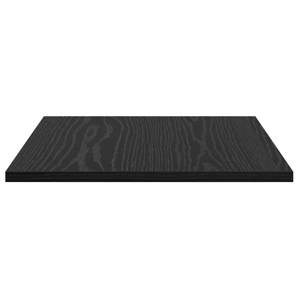 Scaffale 4 pcs Nero 40 x 40 x 1,5 cm Legno multistrato 875050