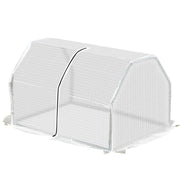 Mini serra, serra in alluminio, resistente ai raggi UV, 99 x 71 x 60 cm, per pomodori e piante da giardino