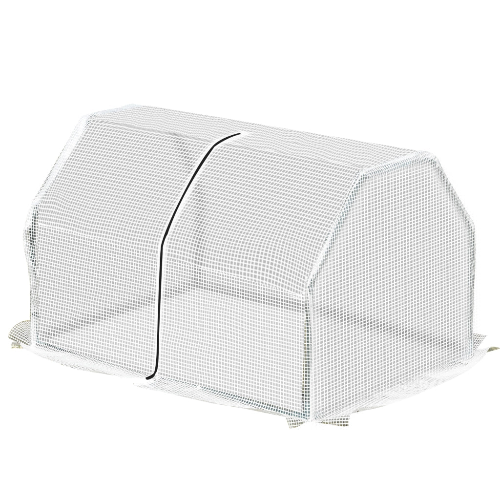 Mini serra, serra in alluminio, resistente ai raggi UV, 99 x 71 x 60 cm, per pomodori e piante da giardino