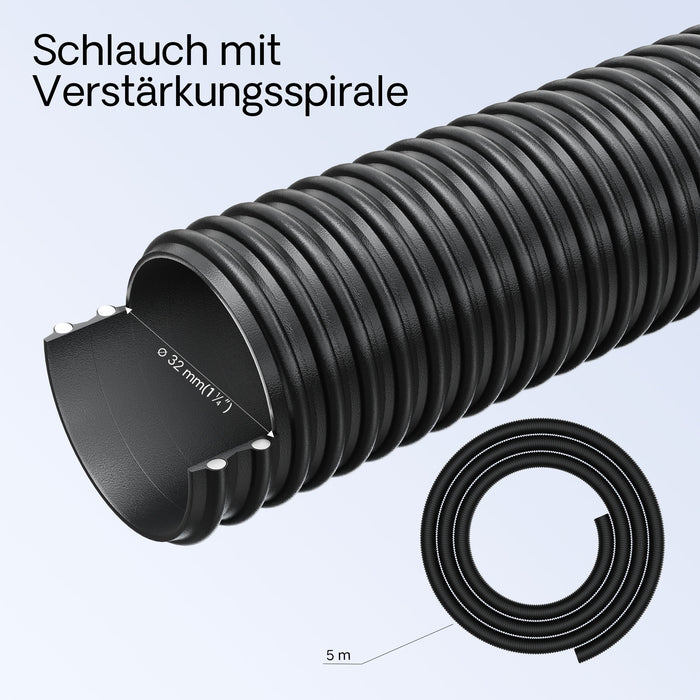 Set filtrante per laghetto CPF-2500 fino a 6000l UVC 11W Pompa NEO2800 Tubo