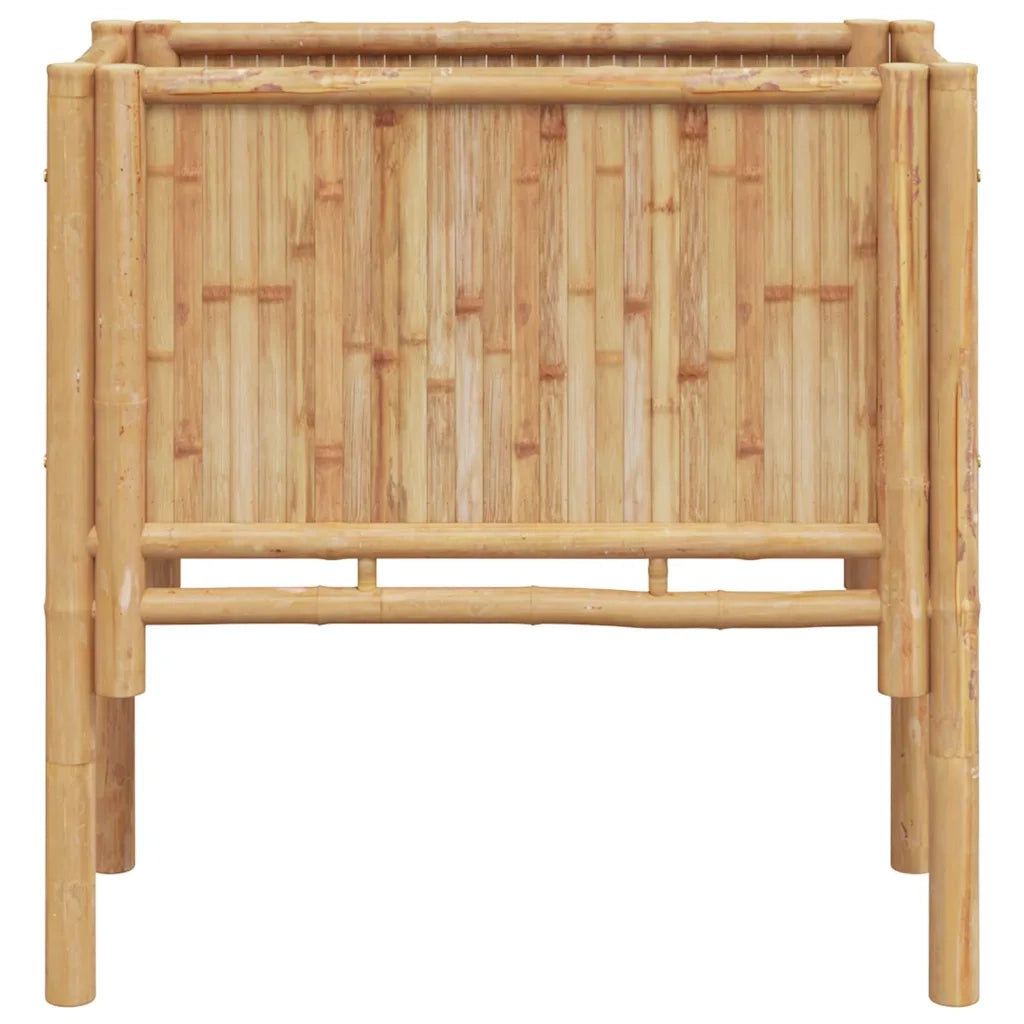 Fioriere | Cassetta per fiori | Letto Rialzato Marrone 70 x 35 x 70 cm Bamb¨´