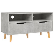 Mobile TV | Armadietto TV | Mobile Porta TV Grigio Cemento 90x40x48,5 cm Legno Multistrato