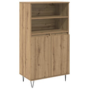 Credenza | Madia | Buffet da pranzo | Armadio da pranzo Marrone 60 x 36 x 110 cm Legno multistrato