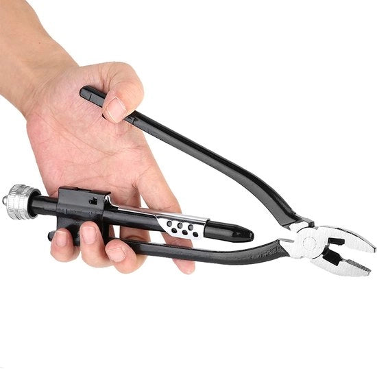 Tang per cavo elettrico ergonomico - 9 pollici - adatto per lavori elettrici - manico ergonomico - nero