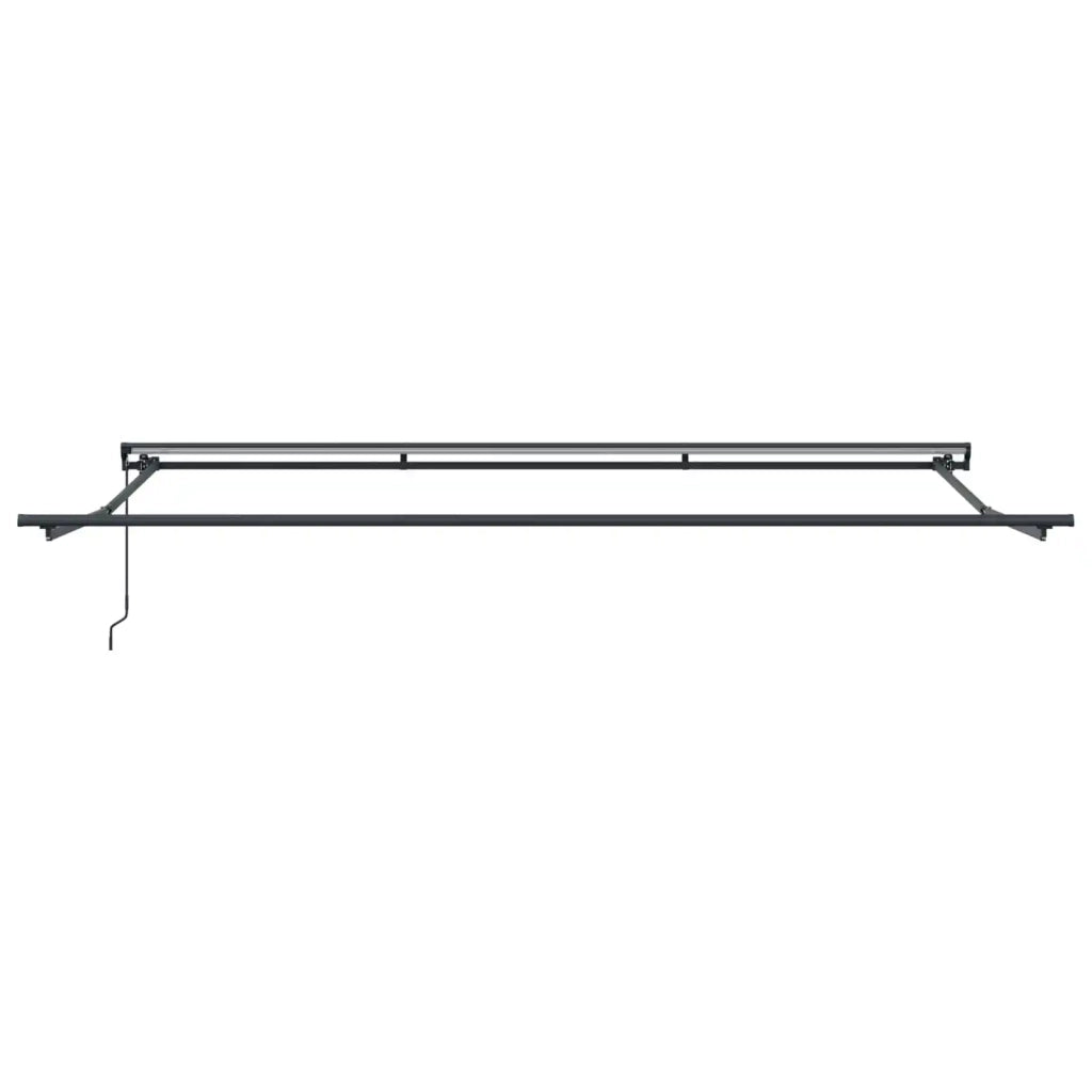 Tenda da Sole | Tenda retrattile manuale Blu e Bianco 4 x 2 m