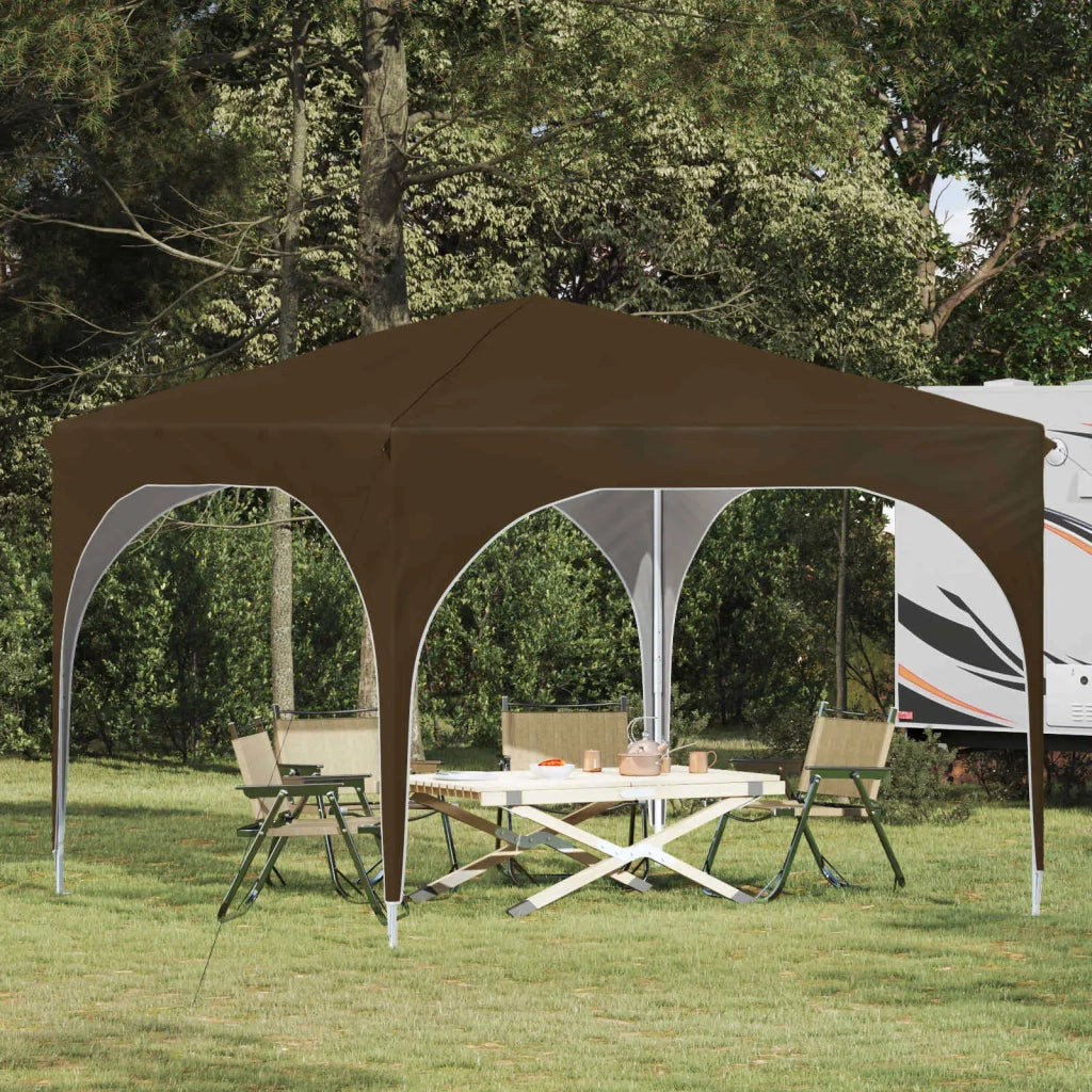 Tenda per feste a pop-up 290 x 290 x 245 cm Tortora 42019850