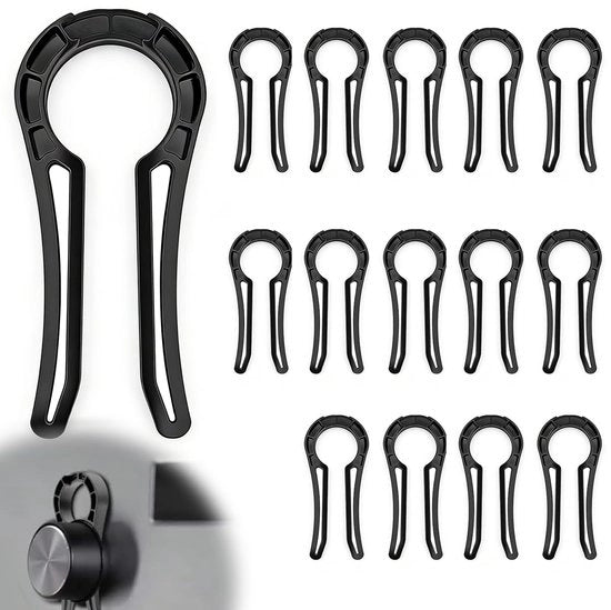 Set di 15 coperture di protezione per manopole di sicurezza per cucina