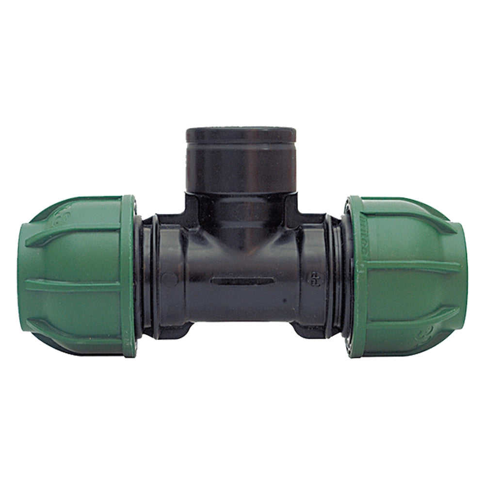 TI A 90  ° DERIVAZIONE FEMMINA  EE ? 25 x 3/4 x 25  - PN 10- 10 pezzi  - IRRITEC