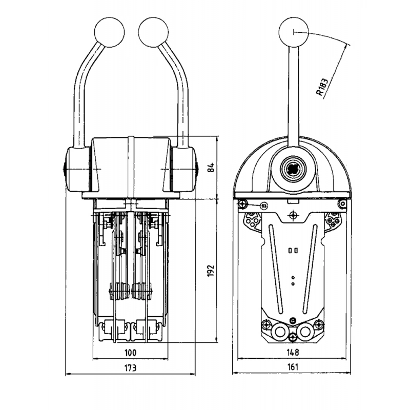 SCATOLA COMANDO B302 X 2 MOTORI