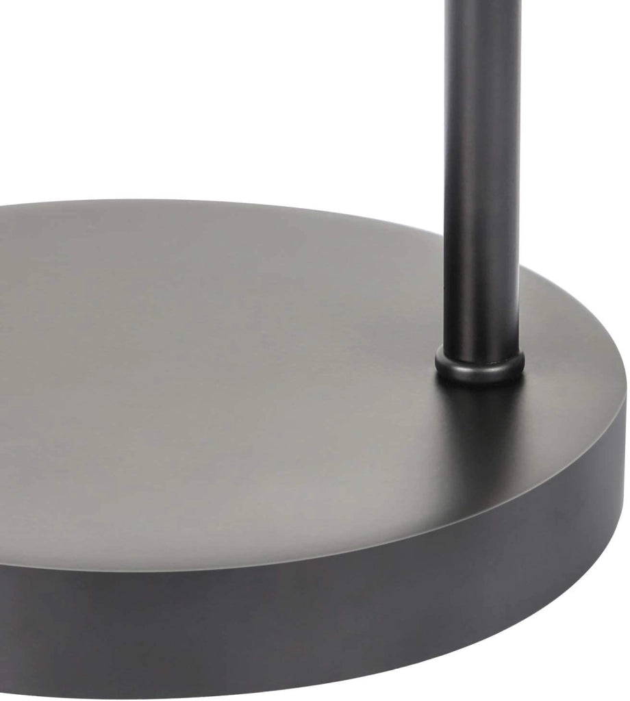 ZMH Lampada da tavolo retrò nera industriale E27 per soggiorno ufficio camera letto