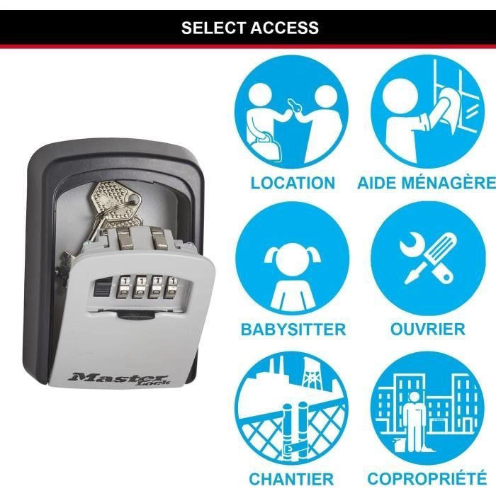 MASTER LOCK Cassetta chiave sicura - Formato M - Cassettiera - Archiviazione sicura