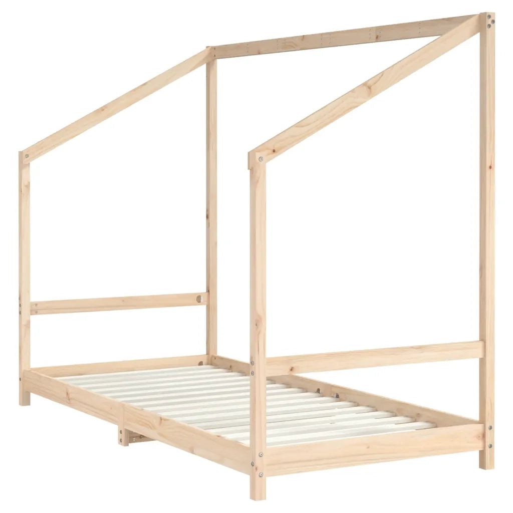 Giroletto per Bambini-Struttura Letto Bambini 90x190 cm in Legno Massello di Pino 887582