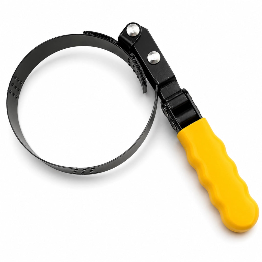 Chiave Nastro Filtro Olio Regolabile da 95 a 110 mm Manico Gommato 10290