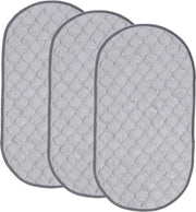 Copri Tavolo in Bambù Cotone Idrorepellente - Protezione Tavolo Riscaldabile e Riscuotibile 14x27 - 3 pezzi