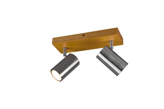 Spot da Interno a Led in Metallo Nickel Opaco