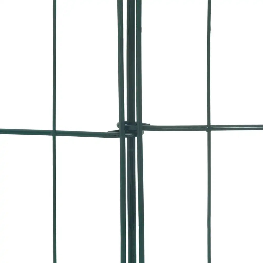 Set di Recinzione per Stagno 5 pcs Verde 100 x 50 cm Acciaio